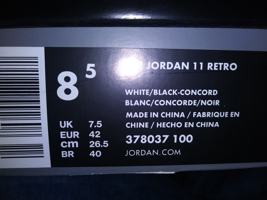 Jordan 11 concord