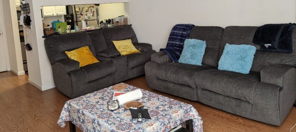 Coombs Reclining Sofa, Loveseat