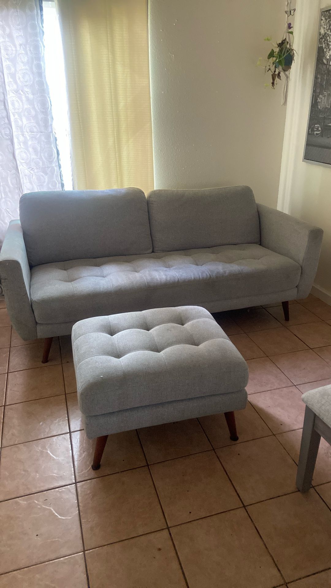 Gray Comfy Couch
