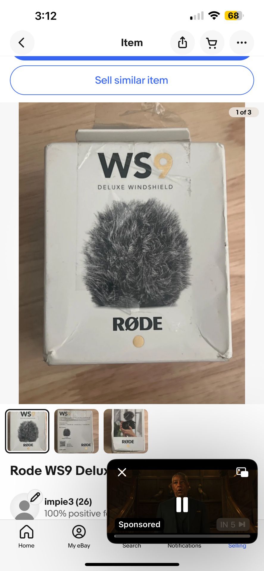 Rode WS9 Deluxe Windshield