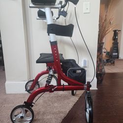 Deluxe ELENKER Upright Rollator Walker Rolling Walker Mobility Medical 