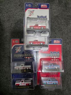 M2 Machines MiJo Exclusives Squarebody Spirit of 76 Set