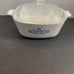 Vintage Corning Ware Blue Cornflower 