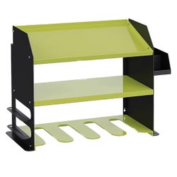 Chiloskit Power Tool Storage Organizer Wall Mount, Heavy Duty Tool Holder Rack for Cordless Drill, Garage Workshop Organization 150lb Weight Limit