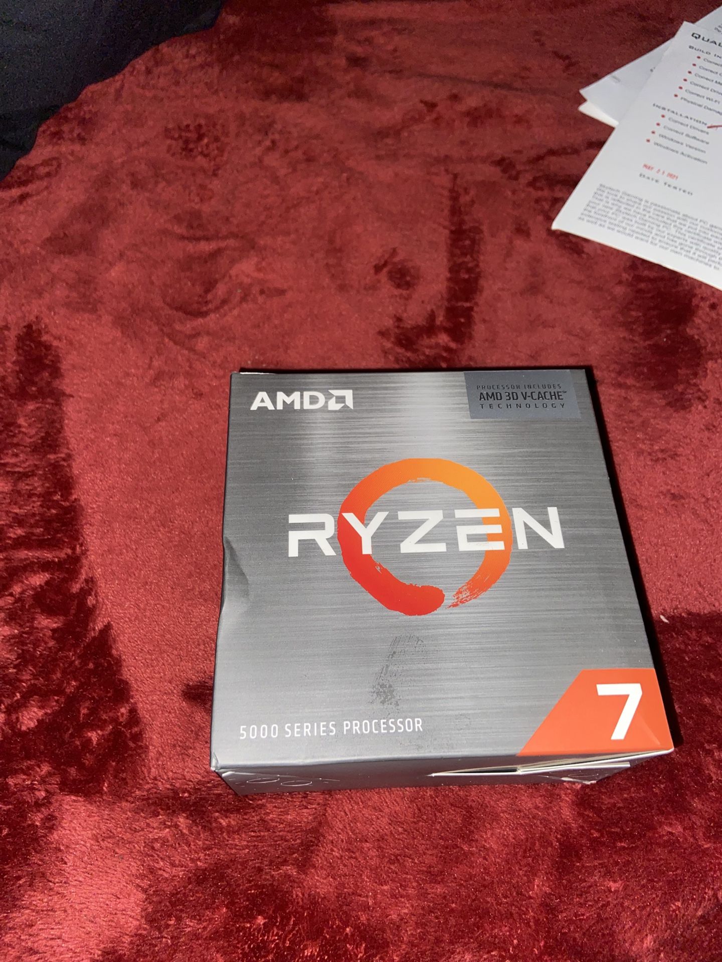 Ryzen 7 5800x3D