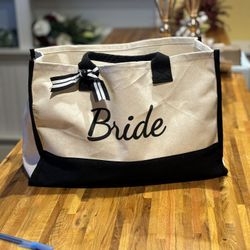  “Bride” Travel Tote