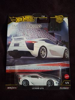 HOT WHEELS PREMIUM CAR CULTURE TIMELESS ICONS LEXUS LFA((($25))