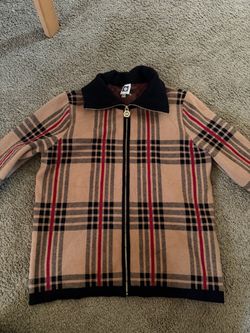 Anne Klein Plaid Zip-Front Jacket