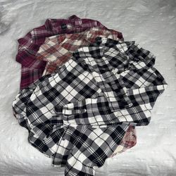 New Womens Gap Flannels