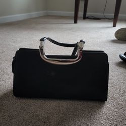 Black handbag