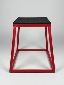 Steel Plyo Box / Jump Box Exercise Platform with Non-Slip Rubber Landing Top
