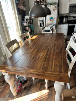 Ashley Marsilona table & 8 chairs