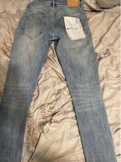 blue purple jeans