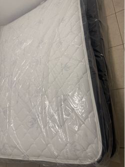 Queen pillow top mattress brand new still in wrapper