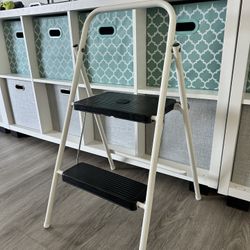 2-Step Steel Folding Step Stool