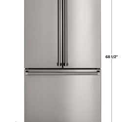 Viking - French Door Refrigerator - Stainless steel