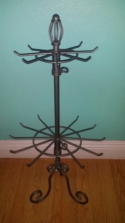 Large jewelry holder spins...holds ton of jewelry!