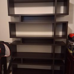 Modern Shelves Bookcase Display Or Room Divider
