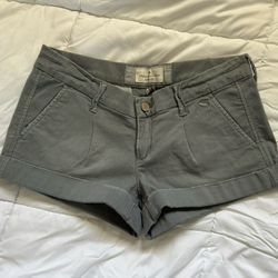 Abercrombie & Fitch Grey Shorts Size 2 Small