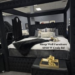 ✨️ King, Cal King, Queen Bed Frame ✨️ Furniture Sectionals, Bedrooms, Dining Avail