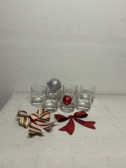 7 Wine Glasses With Crown Inside