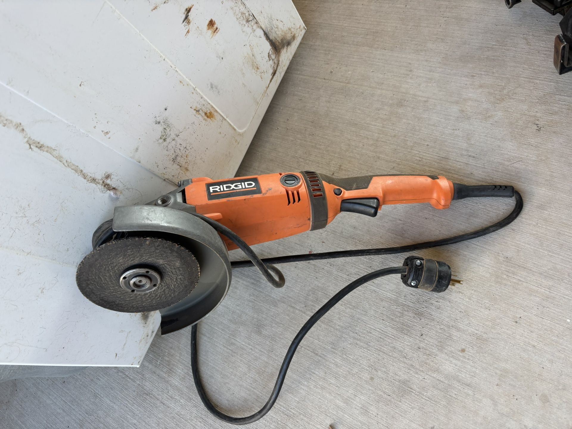 Rigid Corded Angle Grinder