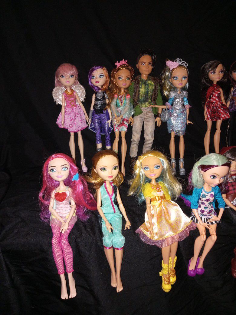 18 Ever After High Dolls!