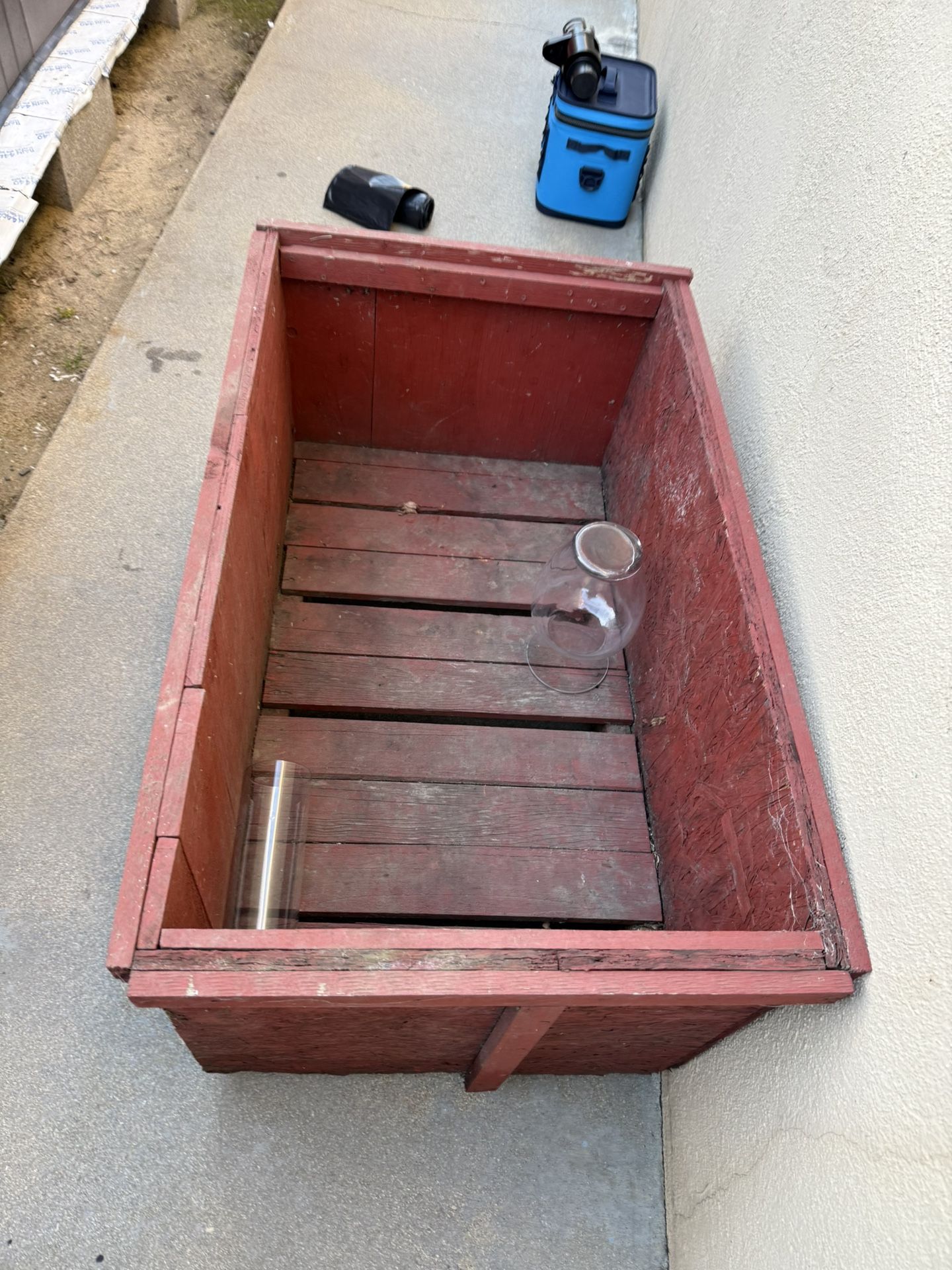 Custom Fire Wood Box