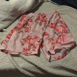 Eric Emanuel Pink Rose Shorts