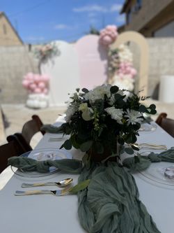 Table Runner Cheesecloth
