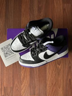Nike SB Dunk Low Court Purple Sizes 6.5M/8W-10.5M BQ6817-500