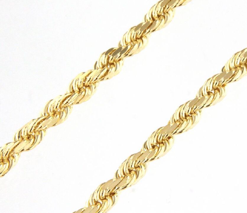 Unisex Chain 10kt Yellow Gold