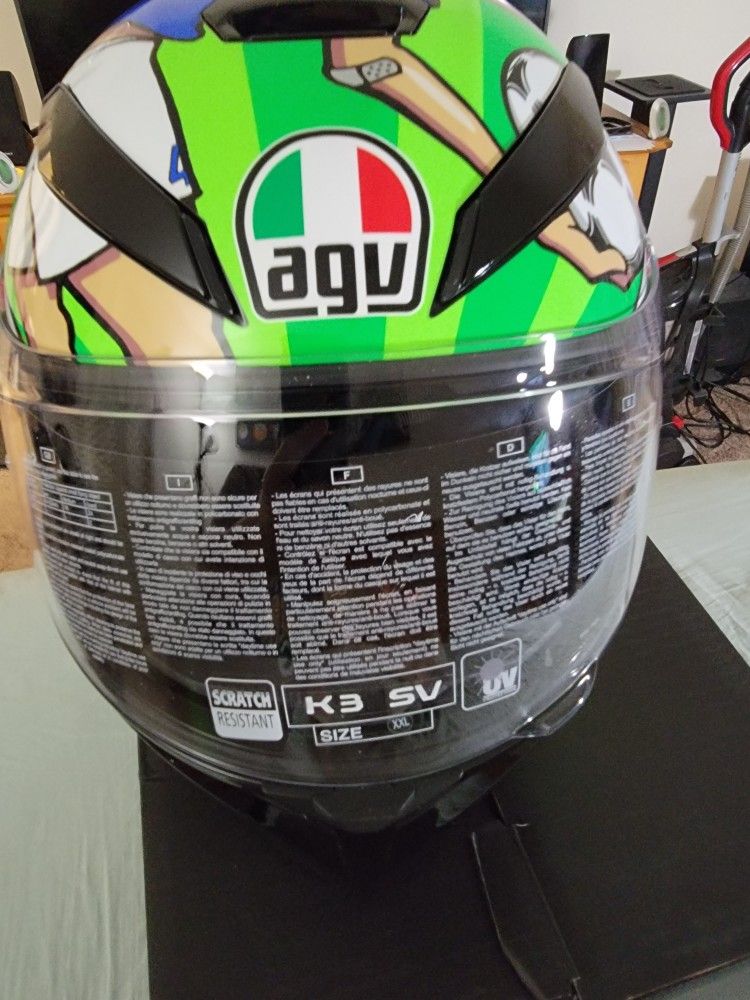 AGV K3 SV ROSSI MUGELLO 2017 HELMET for Sale in Palm Desert, CA