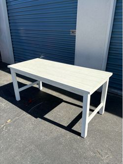 Kids homework table solid wood