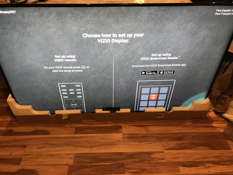 Vizio 80 inch 4K smart open box tv