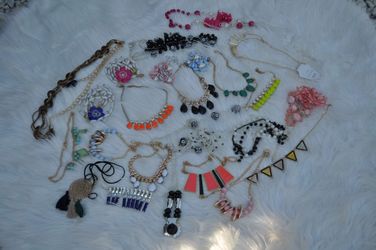 120 Piesas De Collares 24 Estilos Diferentes 