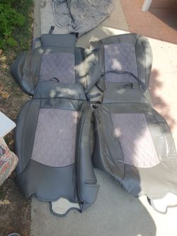 Leather Suede Seat Covers