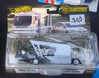 Hot Wheels Premium Team Transport Bride Honda Civic Type R