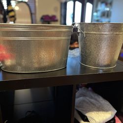 Farm House Decor Buckets