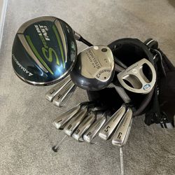 Men’s Golf Club Set With Stand Bag