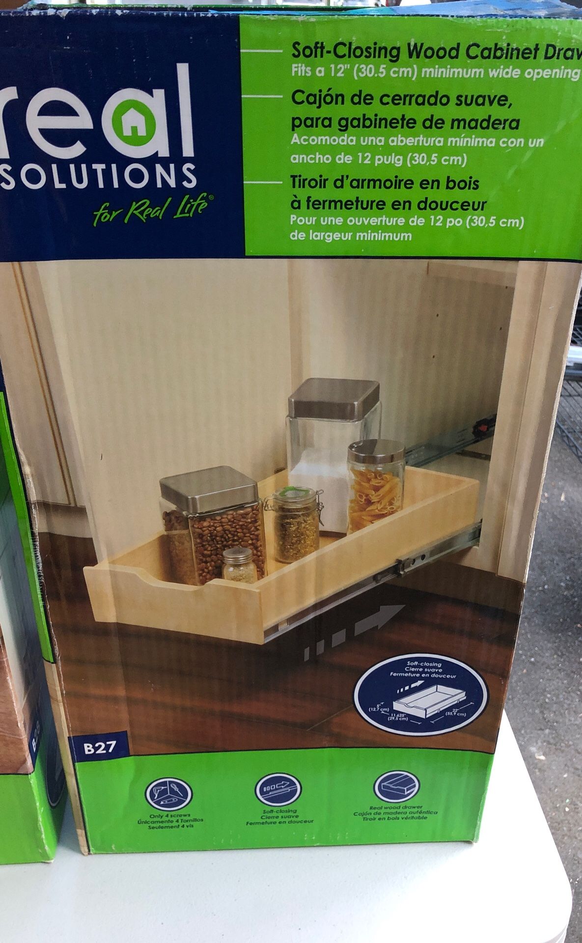Cabinet Drawer - soft closing