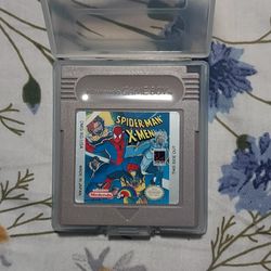 Vintage Gameboy Spider-Man/X-Men Game