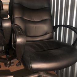 OFFICE/DESK CHAIRS (faux Leather)