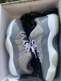 Nike air Jordan cool grey 11s low top size 11.5 for sale