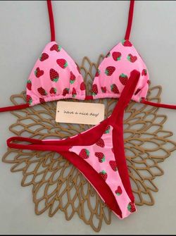 Strawberry bikini