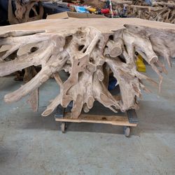 Root Console Table Credenza Hallway Decor 