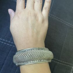 925 Sterling Silver Cuff Bracelet 