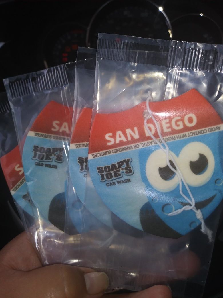 Soapy joe air fresheners