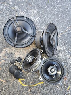 DIAMOND AUDIO CM3 6.5/KICKER S525 6.5/2 PAIRS OF INFINITY TWEETERS