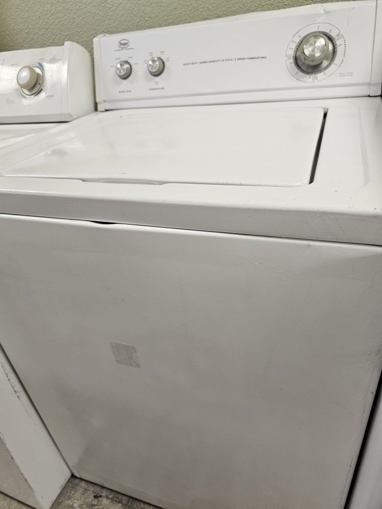 Roper Washer Working Perfectly Fine Very Clean Super Capacity I Can Deliver To You 90 Days Warranty